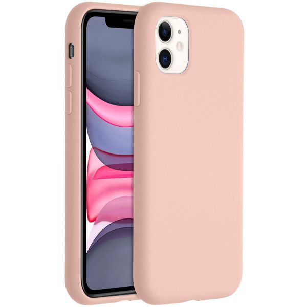 Liquid Silikoncase Rosa für das iPhone 11