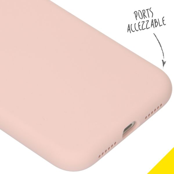 Liquid Silikoncase Rosa für das iPhone 11