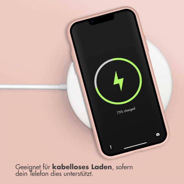 Liquid Silikoncase Rosa für das iPhone 11