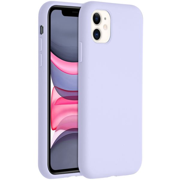 Liquid Silikoncase Lila für das iPhone 11