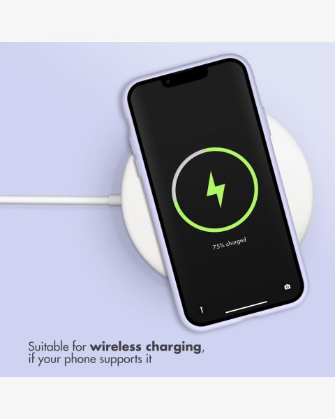 Liquid Silikoncase Lila für das iPhone 11