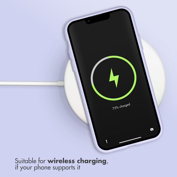 Liquid Silikoncase Lila für das iPhone 11