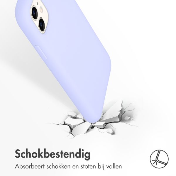 Liquid Silikoncase Lila für das iPhone 11