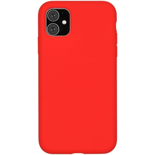 Liquid Silikoncase Rot für das iPhone 11