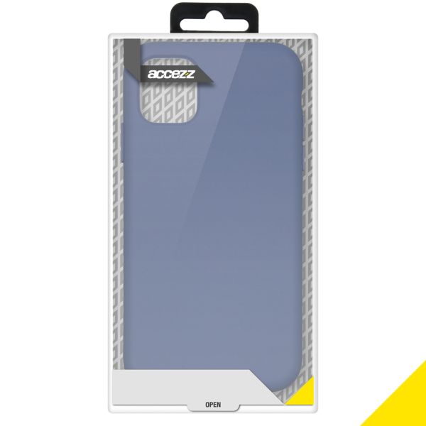 Liquid Silikoncase für das iPhone 11 - Lavender Gray