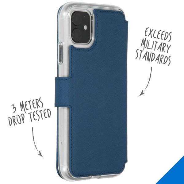 Xtreme Wallet Klapphülle Blau für das iPhone 11