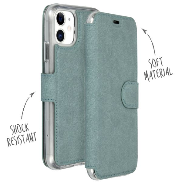 Xtreme Wallet Booktype iPhone 11 - Lichtblauw - Lichtblauw / Light Blue