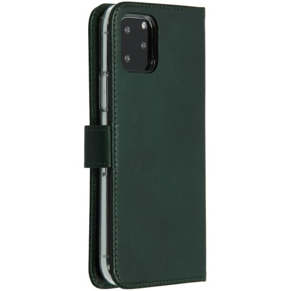 Echtleder Klapphülle Grün für das iPhone 11 Pro