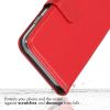 Echtleder Klapphülle Rot für das iPhone 11 Pro