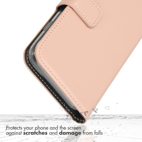 Echtleder Klapphülle Rosa für das iPhone 11 Pro