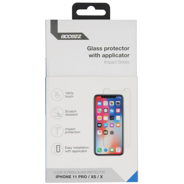Glass Screenprotector + Applicator für das iPhone 11 Pro / Xs / X