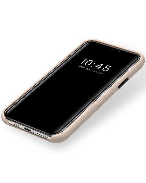 Selencia Gaia Slang Backcover iPhone 11 Pro - Wit / Weiß / White