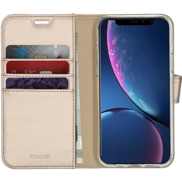 Wallet TPU Klapphülle Gold für das iPhone 11 Pro