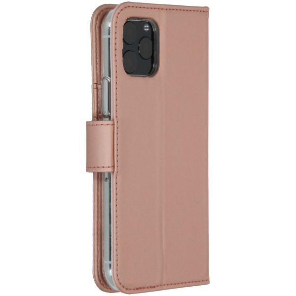 Wallet TPU Klapphülle Roségold für das iPhone 11 Pro