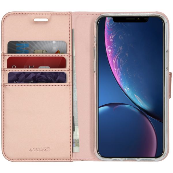 Wallet TPU Klapphülle Roségold für das iPhone 11 Pro