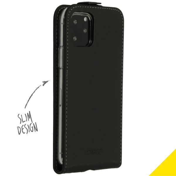 Accezz Flipcase iPhone 11 Pro - Zwart / Schwarz / Black
