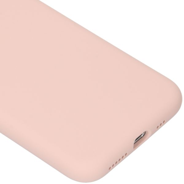 Liquid Silikoncase Rosa für das iPhone 11 Pro