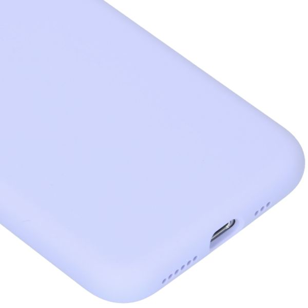 Liquid Silikoncase Lila für das iPhone 11 Pro