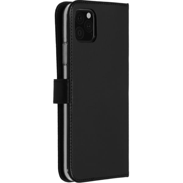 Echtleder Klapphülle Schwarz für das iPhone 11 Pro Max