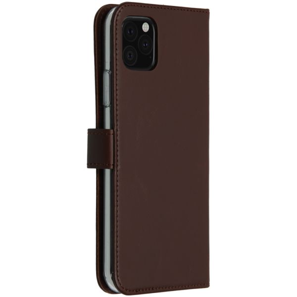 Echtleder Klapphülle Braun für das iPhone 11 Pro Max