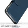 Echtleder Klapphülle Blau für das iPhone 11 Pro Max