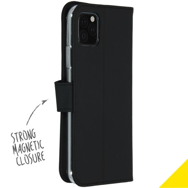 Wallet TPU Klapphülle Schwarz für das iPhone 11 Pro Max