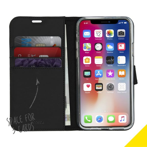 Wallet TPU Klapphülle Schwarz für das iPhone 11 Pro Max