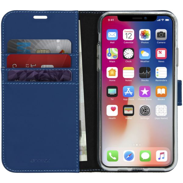 Wallet TPU Klapphülle Blau für das iPhone 11 Pro Max