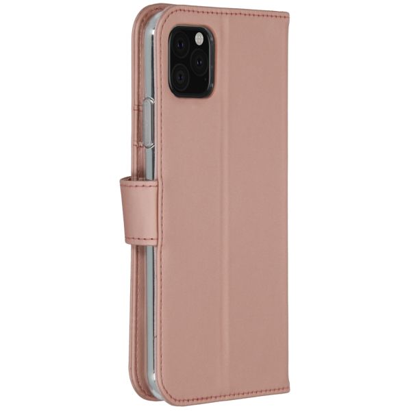Wallet TPU Klapphülle Roségold für das iPhone 11 Pro Max