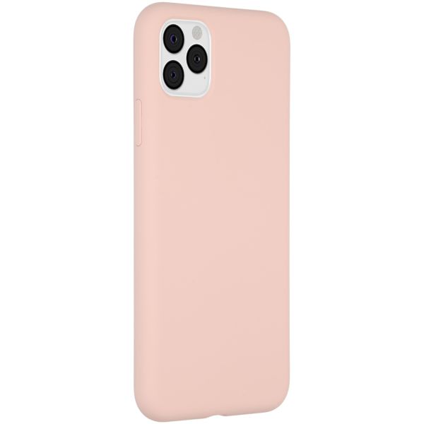 Liquid Silicone Backcover iPhone 11 Pro Max - Roze - Roze / Pink