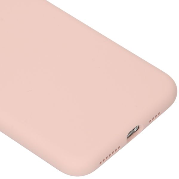 Liquid Silicone Backcover iPhone 11 Pro Max - Roze - Roze / Pink