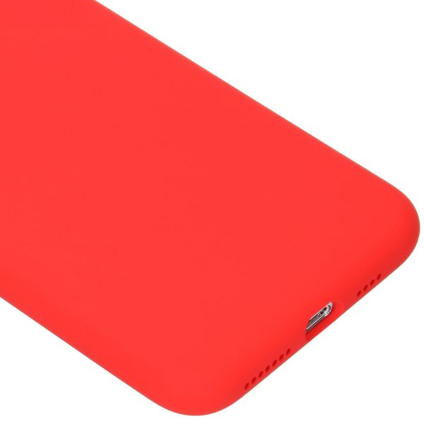 Liquid Silikoncase Rot für das iPhone 11 Pro Max