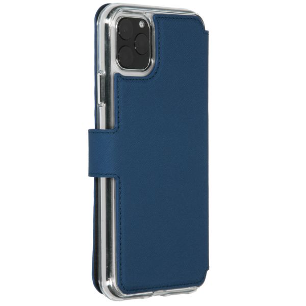 Accezz Xtreme Wallet Booktype iPhone 11 Pro Max - Blauw / Blau / Blue