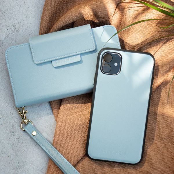 Selencia 2-in-1 Uitneembare Vegan Lederen Bookcase iPhone 12 Mini
