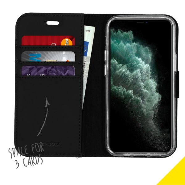 Wallet TPU Klapphülle Schwarz für das iPhone 12 Mini