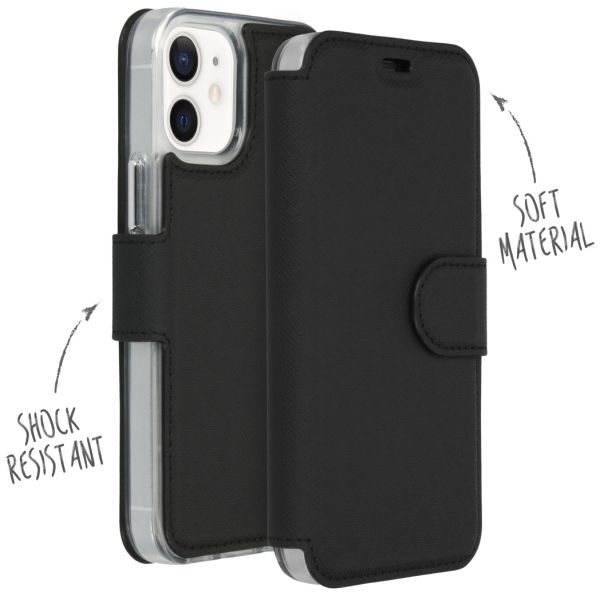 Xtreme Wallet Klapphülle für das iPhone 12 Mini - Schwarz