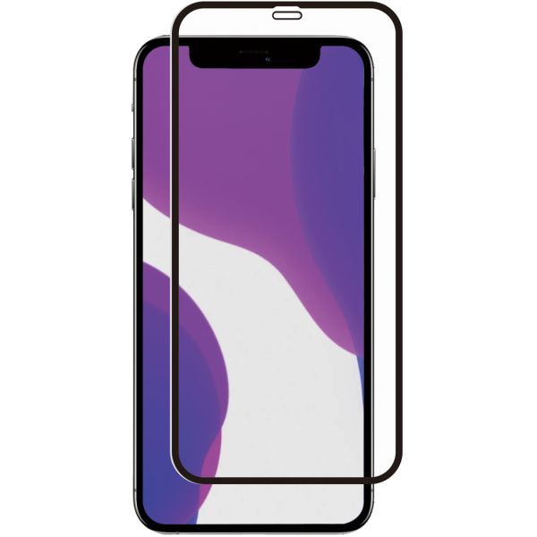 Premium Screen Protector aus gehärtetem Glas für das iPhone 12 (Pro) - Schwarz
