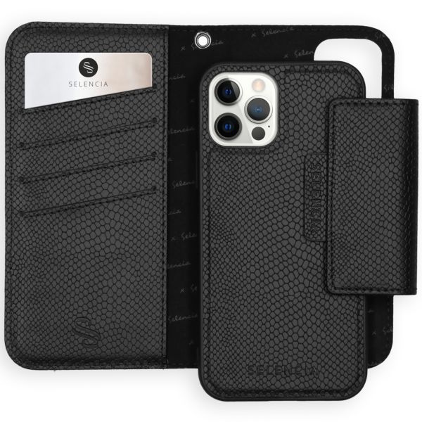 Selencia Llyr 2-in-1 Uitneembare Slang Bookcase iPhone 12 (Pro)