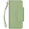 Llyr 2-in-1 Uitneembare Slang Bookcase iPhone 12 (Pro) - Groen / Green