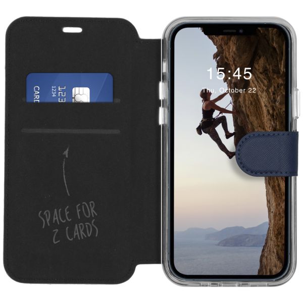 Xtreme Wallet Klapphülle für das iPhone 12 (Pro) - Dunkelblau