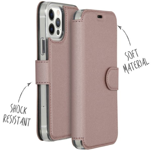 Xtreme Wallet Klapphülle für das iPhone 12 (Pro) - Rose Gold