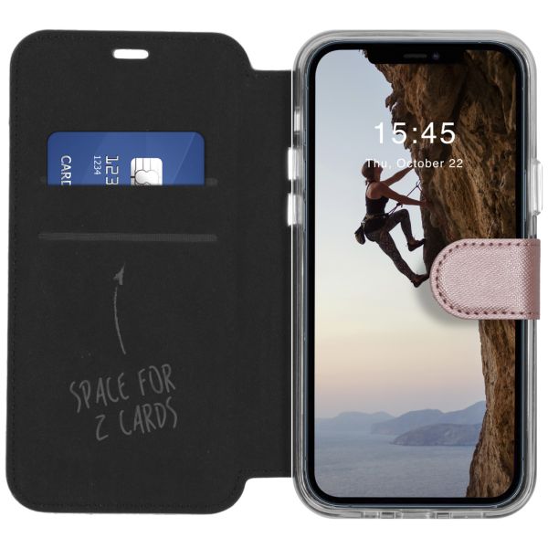 Xtreme Wallet Klapphülle für das iPhone 12 (Pro) - Rose Gold