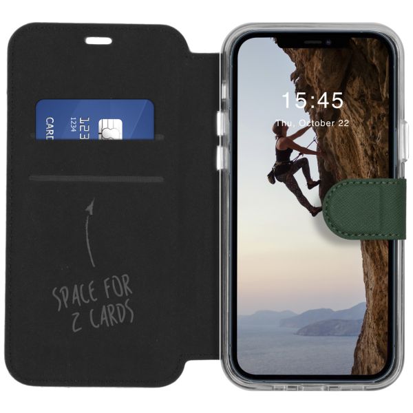 Xtreme Wallet Klapphülle für das iPhone 12 (Pro) - Dunkelgrün