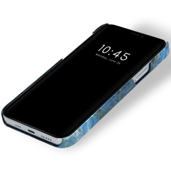 Selencia Maya Fashion Backcover iPhone 12 (Pro) - Onyx Blue