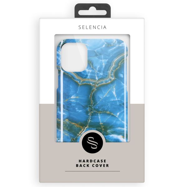 Selencia Maya Fashion Backcover iPhone 13 - Marble Black