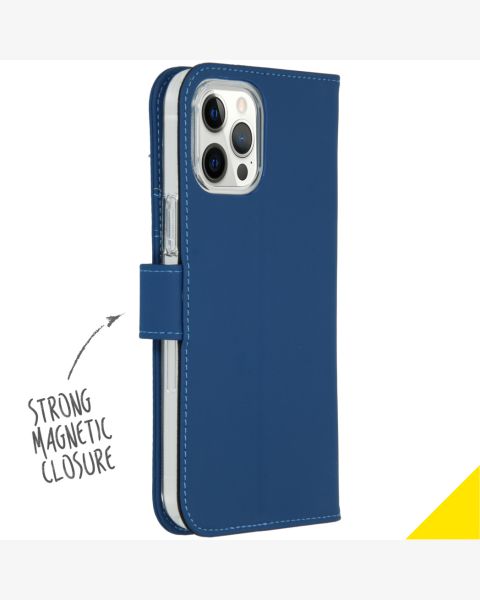 Wallet TPU Klapphülle für das iPhone 12 Pro Max - Blau