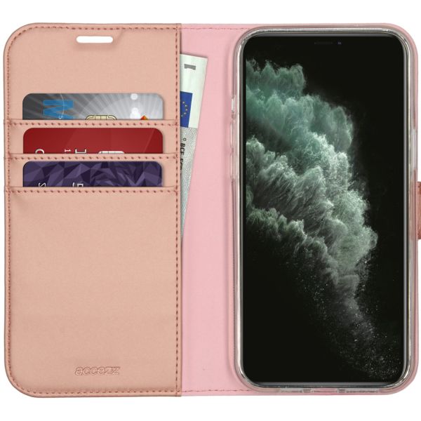 Wallet TPU Klapphülle für das iPhone 12 Pro Max - Roségold