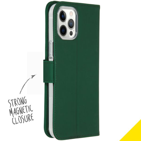 Wallet TPU Klapphülle für das iPhone 12 Pro Max - Grün