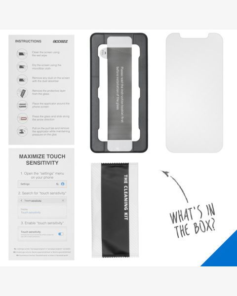 Glass Screenprotector + Applicator für das iPhone 12 Pro Max