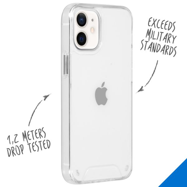 Accezz Xtreme Impact Backcover iPhone 12 Mini - Transparant / Transparent